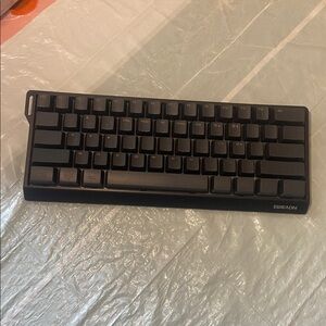 F61 60% Gaming Keyboard Wired, RGB Backlit Membrane Gaming Keyboard,